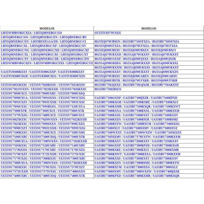 LED PARA TV SAMSUNG (1 PIEZA) / NUMERO DE PARTE BN96-45913A / BN61-15485A / LM41-00613A / L1_NU7.1/7.3 / E5_CDM_S20(2) / R1.2_S1C_100 / PANEL CY-CN055HG / MODELOS UA55NU / UE55RU / UN55NU / UN55TU / MAS MODELOS EN DESCRIPCIÓN / ((MEDIDAS 1.21M x 12CM)) - Imagen 7